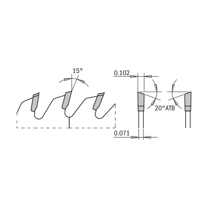 CMT 252.060.10 Fine Finish