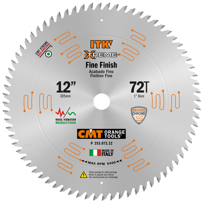 CMT Orange Tools 253.072.12 ITK Comp Miter 12"x72x1"