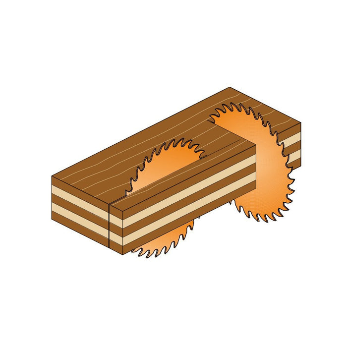 CMT Orange Tools 215.050.10 Industrial Combination Circular Saw Blades