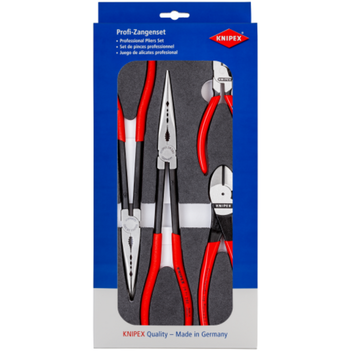 Knipex 00 20 01 V16 4 Piece Automotive Pliers Set in Foam Tray