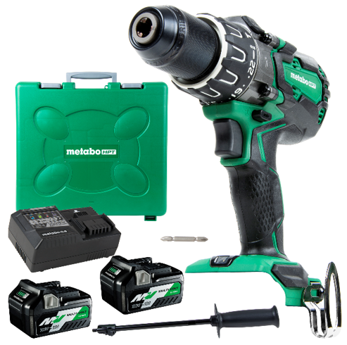 Metabo HPT DV36DAG 36V Cordless Hammer Drill Kit with Batteries and Charger