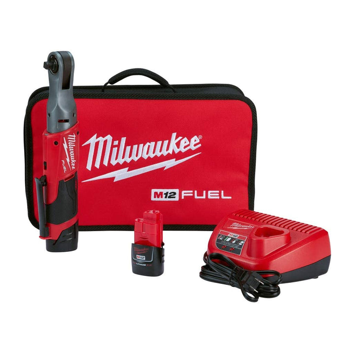 Milwaukee 2557-22 M12 3/8"" Ratchet Kit