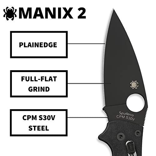 SpyderCo C101GPBBK2 Manix 2 Signature Knife