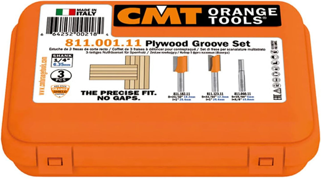 CMT 811.501.11 3-Piece Plywood Groove