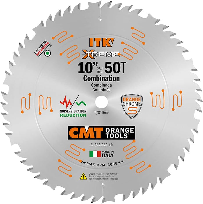 CMT 256.050.10 10" ITK XTreme Industrial Combination Saw Blade