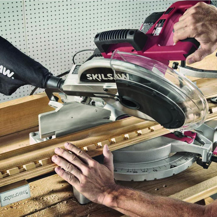 Skil 3821-01 12 IN Quick Mount Compound Miter Saw with Laser