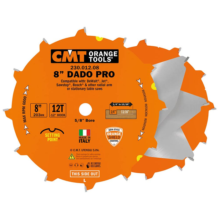 CMT 230.012.08 Dado Pro Set