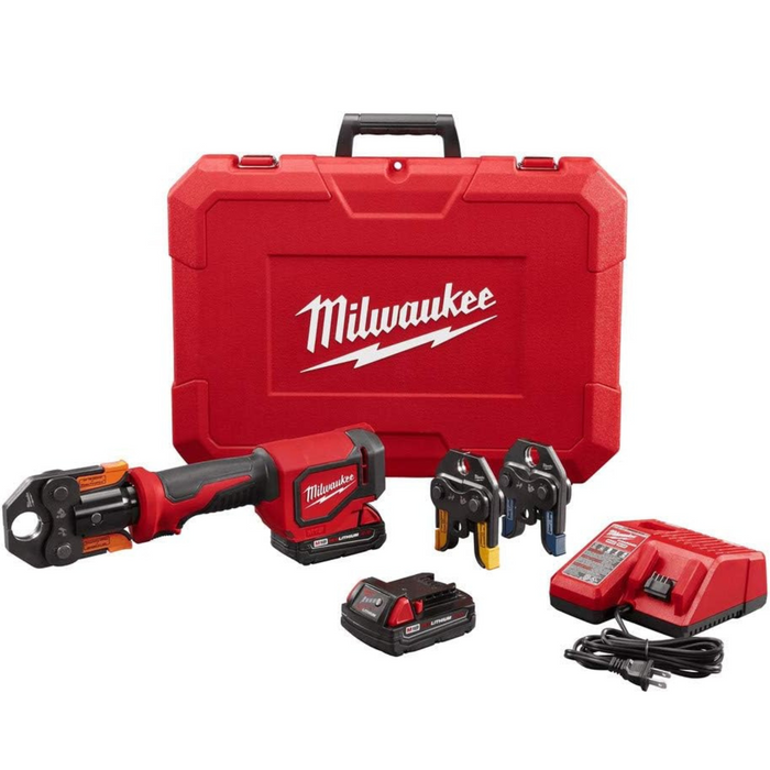 Milwaukee M18 2674-22P Short Throw Press Tool Kit with Viega