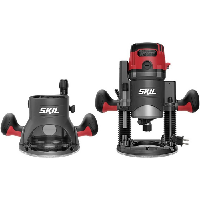 Skil RT1322-00 Amp Plunge and Fixed Base Digital Router Combo