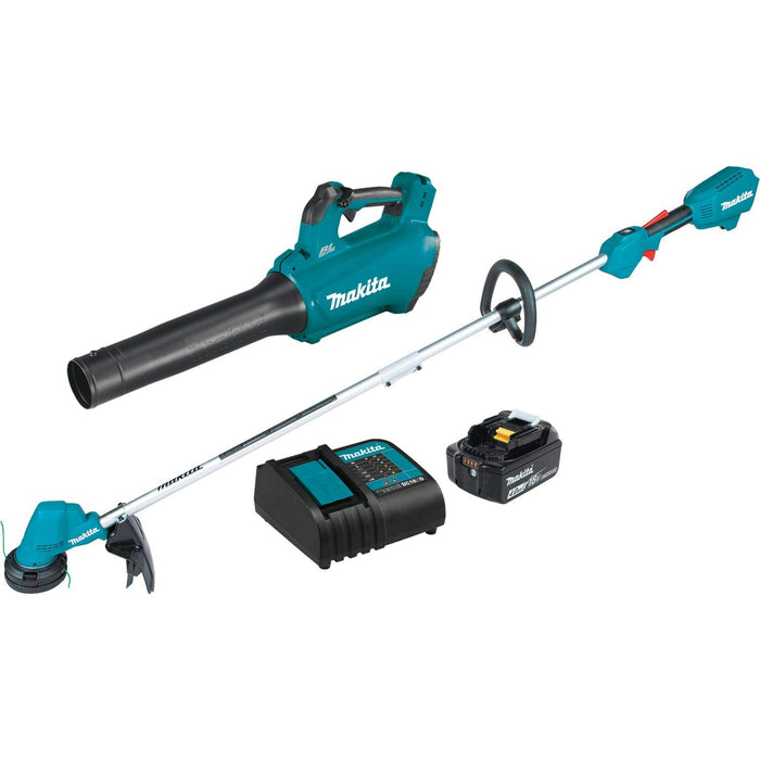 Makita XT286SM1 Lithium-Ion Brushless Cordless 18V LXT 2-Pc Combo Kit (4.0 Ah)