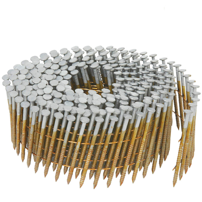 Metabo HPT 13361HPT 1-1/4" x .092 16° Full Round Head Hot Dipped Galvanized Ring Shank Wire Coil Siding Nails