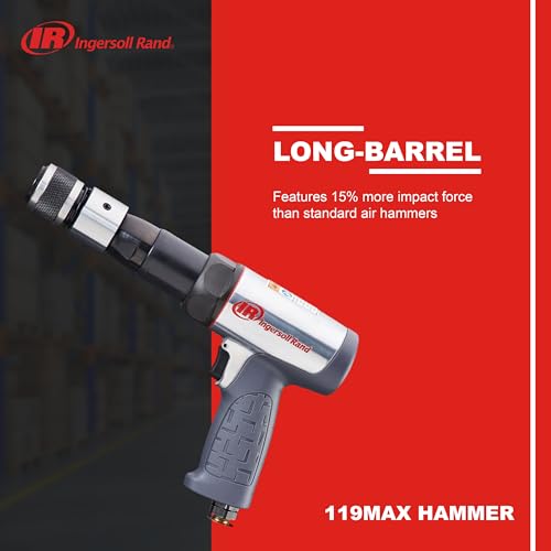 Ingersoll Rand 119MAXK Vibration Reduced Long Barrel Air Hammer