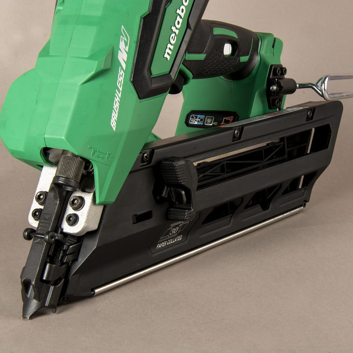 Metabo HPT NR3690DC 30 Degree 36V Cordless Paper Strip Framing Nailer