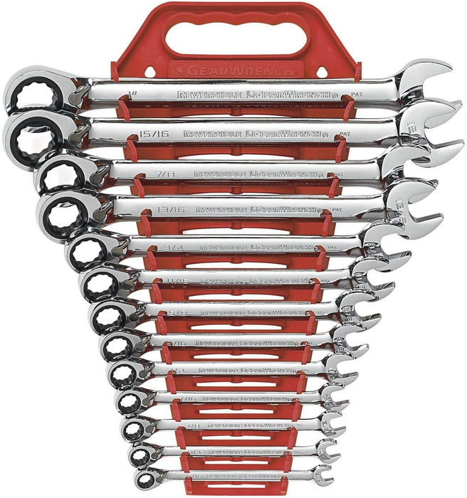 GEAR WRENCH 9509N 13 Pc Ratcheting Wrench Set