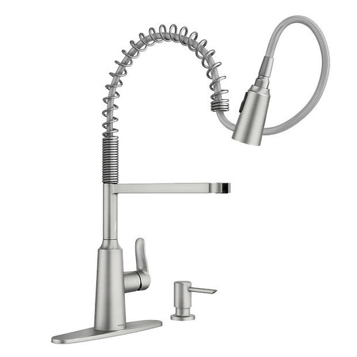 Edwyn Spot Resist Stainless One-Handle High Arc Pulldown Kitchen Faucet