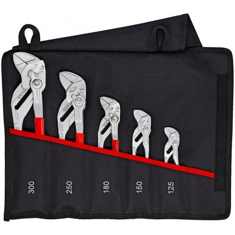 Knipex 001955S4 5 Piece Pliers Wrench Set