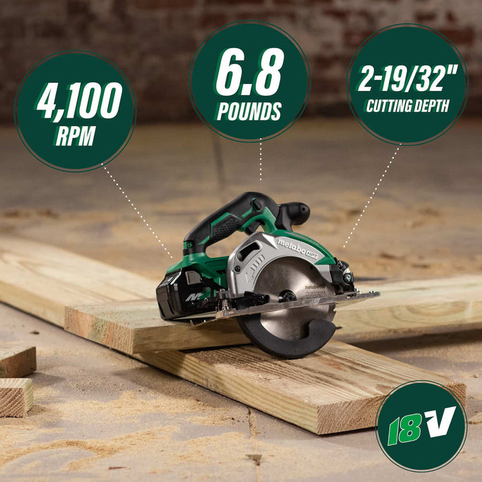 Metabo Cordless Circular Saw METABO (600771840) MKS 18 LTX 57