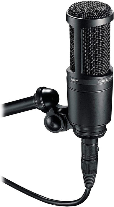 Audio-Technica AT2020 Cardioid Condenser Studio XLR Microphone