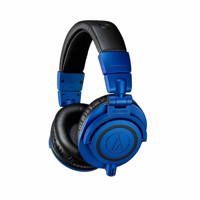 Audio-Technica ATH-M50x Limited Edition Blue Professional Headphones