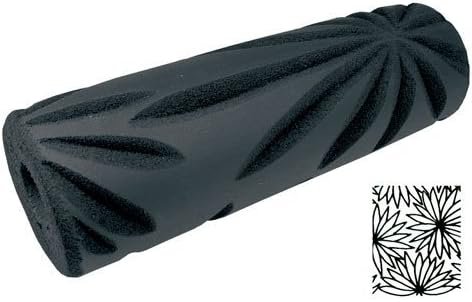 Kraft Tool DW180 Decorative Texture Roller, Crow's Foot
