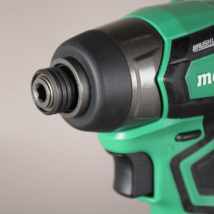 Metabo HPT Cordless 18V Impact Driver | Sub-Compact | Brushless Motor | Lithium-Ion Batteries | Lifetime Tool Warranty | WH18DDX