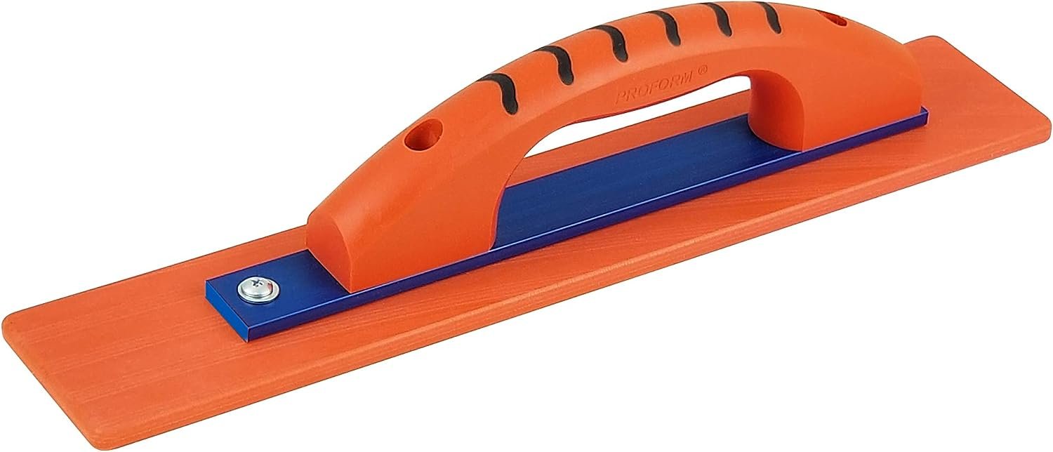Kraft Tool CF2016PF 16 in. x 3 in. Orange Thunder™ with KO-20™ Technology Hand Float with ProForm® Handle