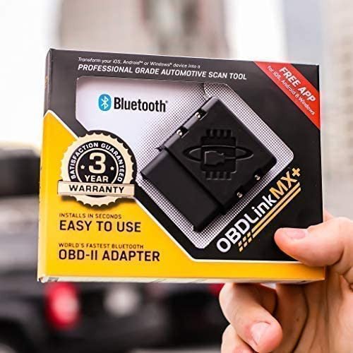 
OBDLink MX+ OBD2 Bluetooth Scanner for iPhone, Android, and Windows
