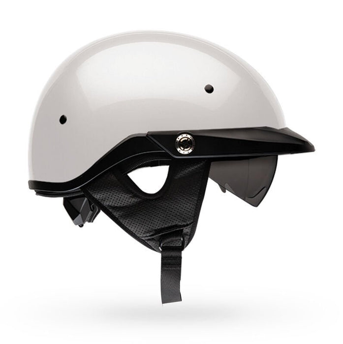 Bell Sports Pit Boss Pearl White Motorcycle Helmet