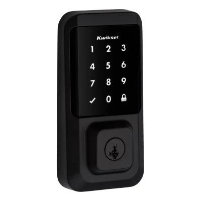 Kwikset 99390-004 Halo Wi-Fi Smart Lock, Iron Black