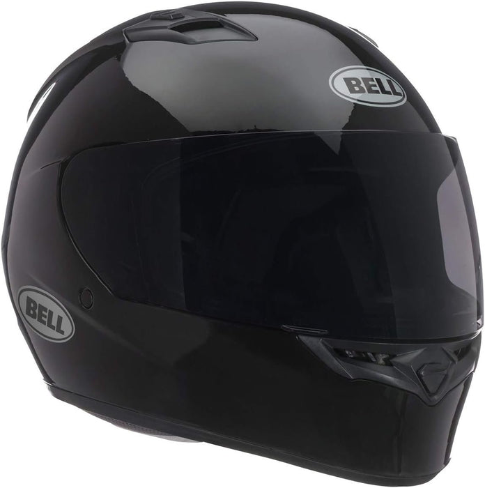 Bell Qualifier Full-Face Motorcycle Helmet (Solid Gloss Black, Medium)